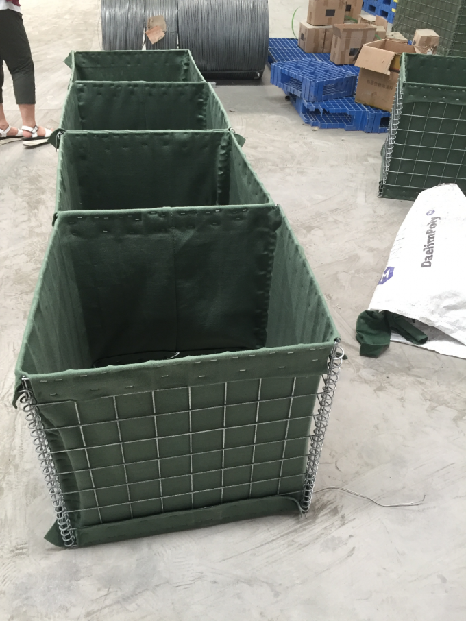 সর্বশেষ কোম্পানির খবর কারখানার সরাসরি সরবরাহ থেকে গরম বিক্রয় সামরিক প্রতিরক্ষামূলক হেস্কো বাধা  0