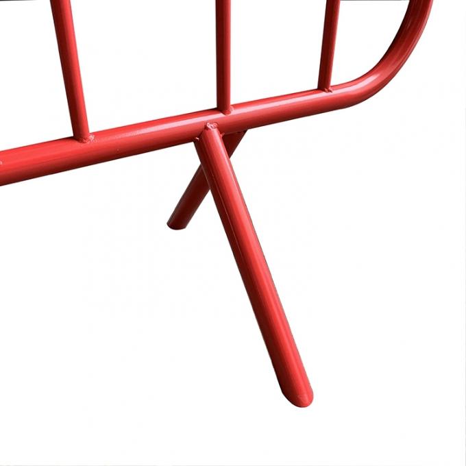 বিমানবন্দর প্রদর্শনী ধাতু বাধা বেড়া 40 ইঞ্চি উচ্চতা 3