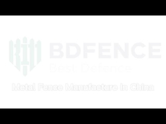 সবুজ নিরাপত্তা 3D ঝালাই তারের জাল বেড়া গ্যালভানাইজড এবং পাউডার পেইন্টিং