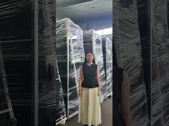 ফিলিপাইনে পাঠানো কাঠের প্যালেটে সবুজ 3 ডি বেড়া