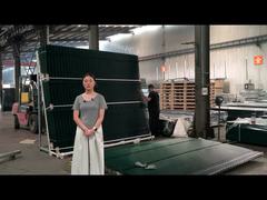 উচ্চ মানের 358 ইলেকট্রিক গ্যালভানাইজড তারপর পাউডার লেপ নিরাপত্তা বেড়া