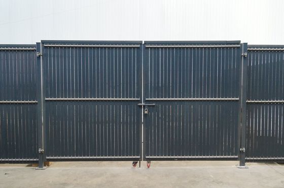 গুণমান  1.5m Two Leaf Double Metal Garden Fence Gate Hot Dipped Galvanize কারখানা