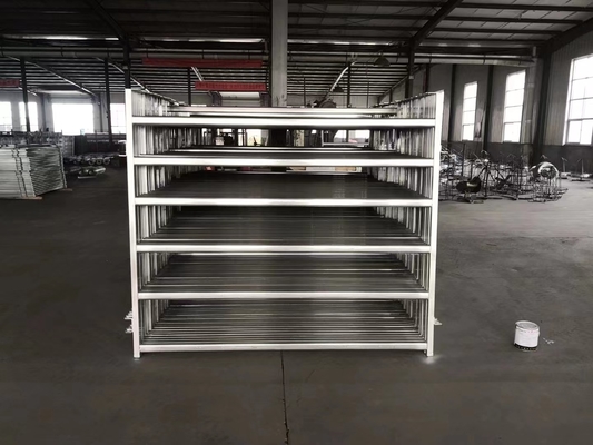গ্যালভানাইজড 12 ফুট লাইভস্টক ফার্ম ফেন্স গেটস OEM ODM উপলব্ধ