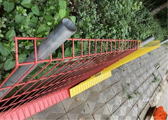 প্রান্ত বেড়া সরবরাহকারী শক্তিশালী বহিরঙ্গন সীমানা বেড়া নির্মাণ হাইওয়ে কাজের জন্য প্রান্ত সুরক্ষা বেড়া