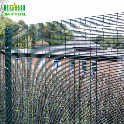 358 Fence Specification 12.7mm X 76.2mm Anti Climb Security Fencing Panel 358 Mesh Fence