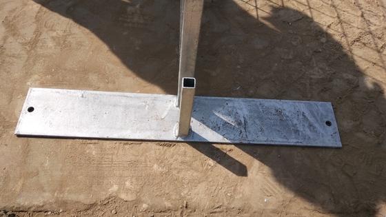 Galvanized Pvc প্রলিপ্ত ইভেন্ট অস্থায়ী বেড়া কানাডা স্ট্যান্ডার্ড 6ft X 8ft